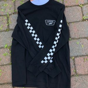 VANS CHECKERED longs sleeve